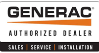 Generac Sales, Service & Installation Authorized Dealer logo